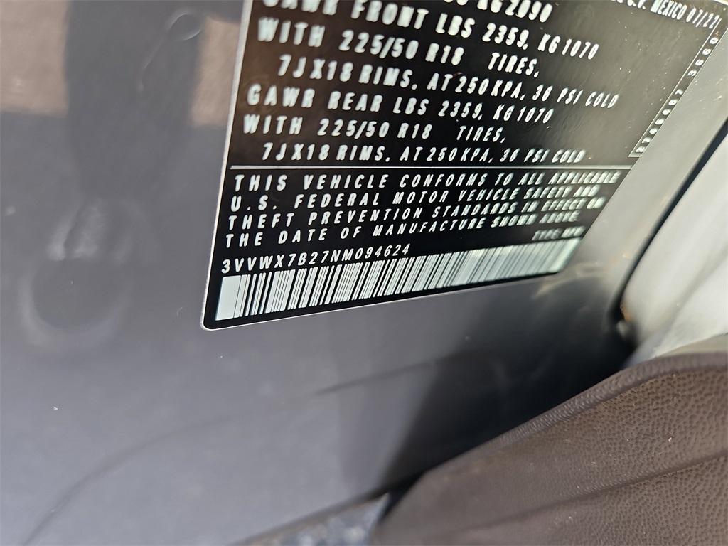 used 2022 Volkswagen Taos car, priced at $22,987