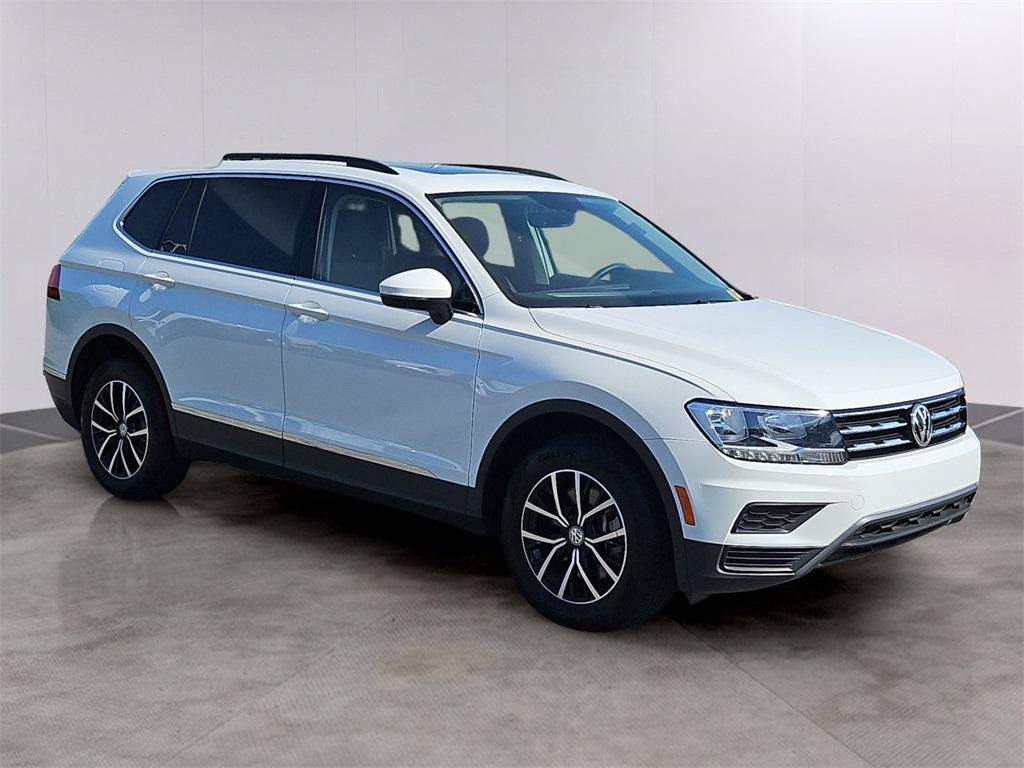 used 2021 Volkswagen Tiguan car, priced at $23,499