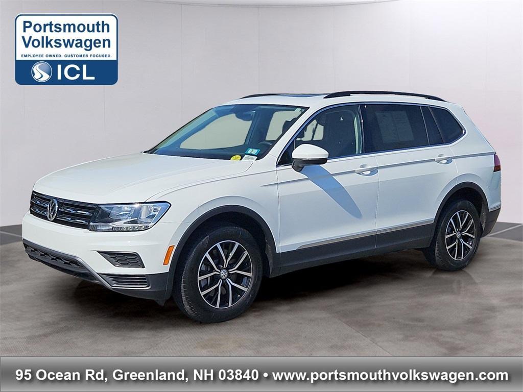 used 2021 Volkswagen Tiguan car, priced at $23,499