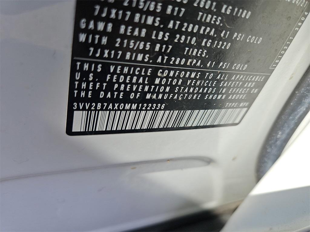used 2021 Volkswagen Tiguan car, priced at $23,499