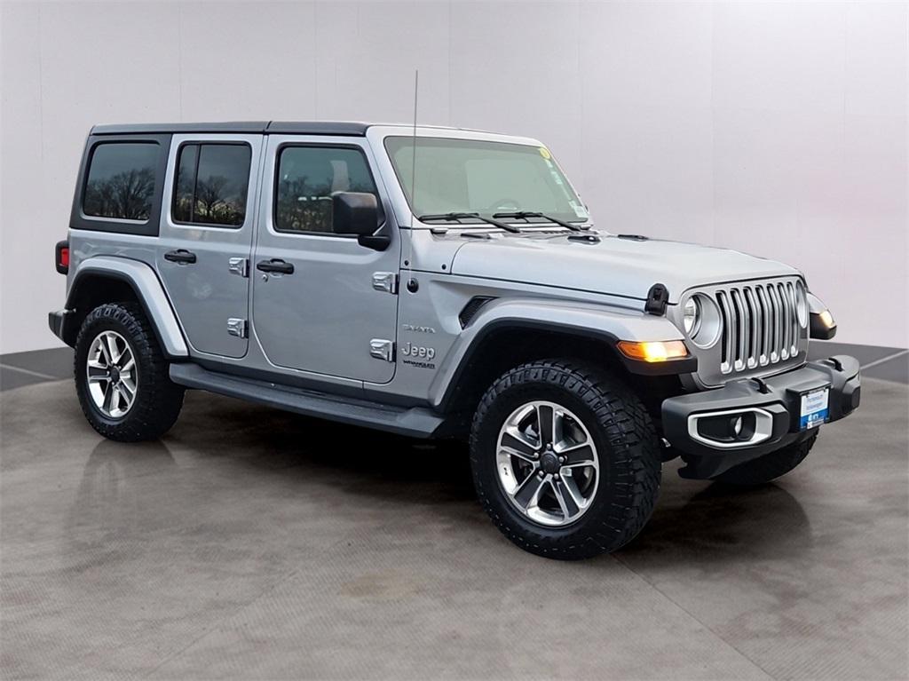 used 2019 Jeep Wrangler Unlimited car, priced at $26,987