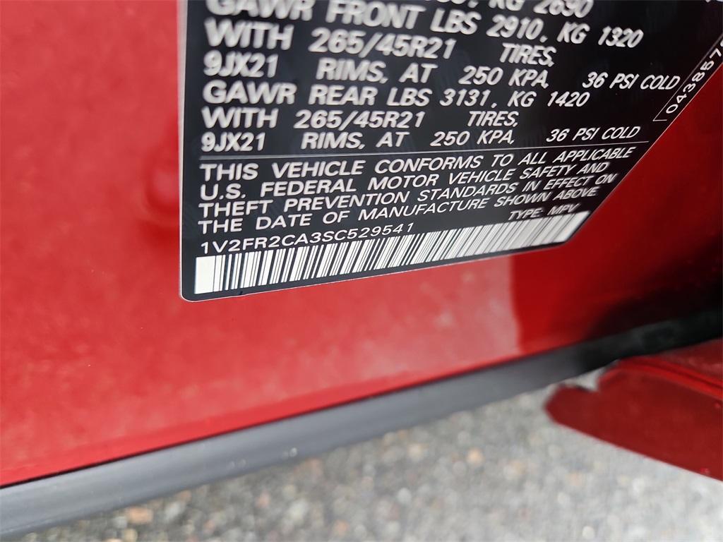 new 2025 Volkswagen Atlas car, priced at $54,312