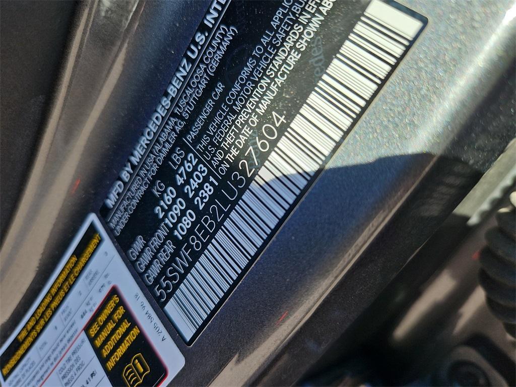 used 2020 Mercedes-Benz C-Class car, priced at $23,999