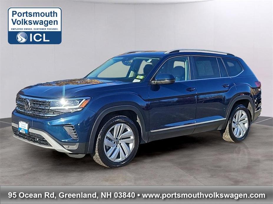 used 2021 Volkswagen Atlas car, priced at $26,987