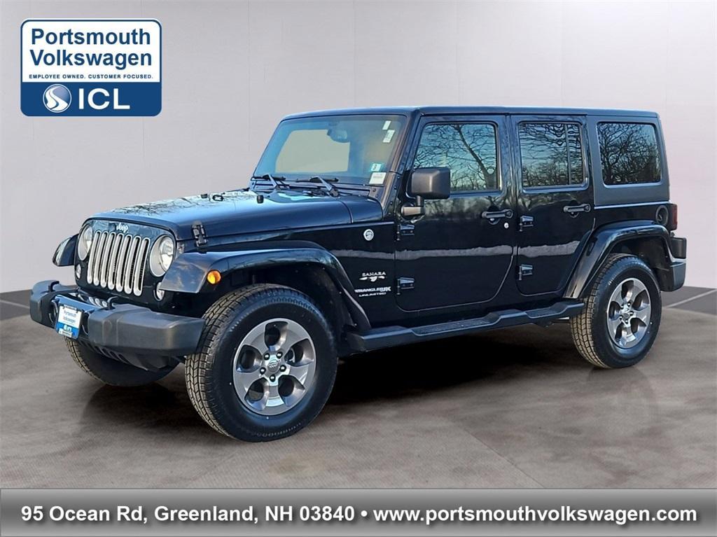 used 2018 Jeep Wrangler JK Unlimited car, priced at $18,499