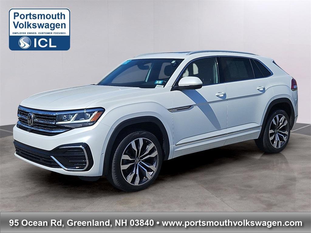 used 2022 Volkswagen Atlas Cross Sport car, priced at $34,299