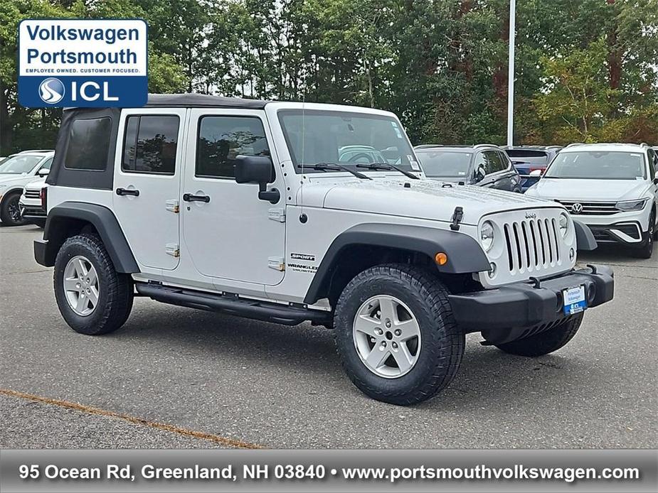 used 2017 Jeep Wrangler Unlimited car, priced at $21,799