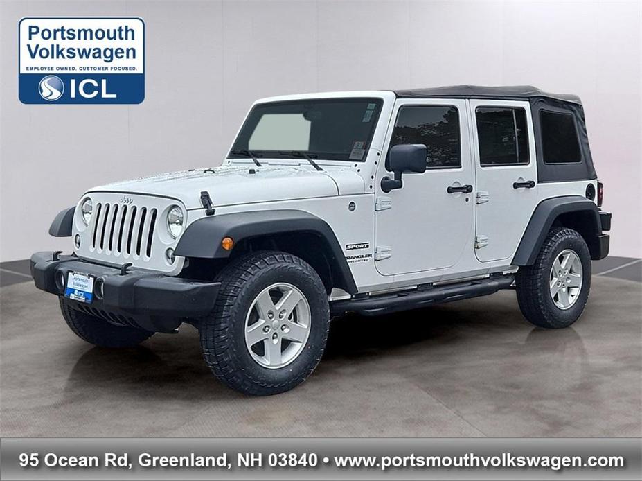 used 2017 Jeep Wrangler Unlimited car, priced at $21,799