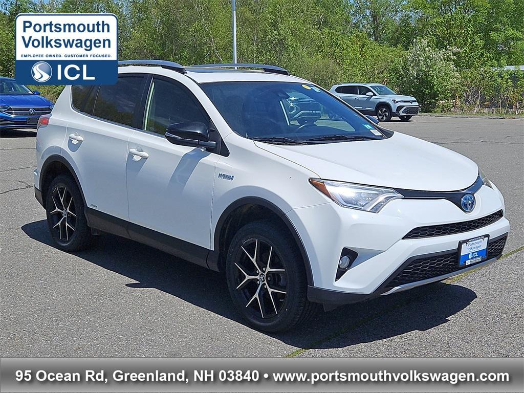 used 2018 Toyota RAV4 Hybrid car, priced at $21,898