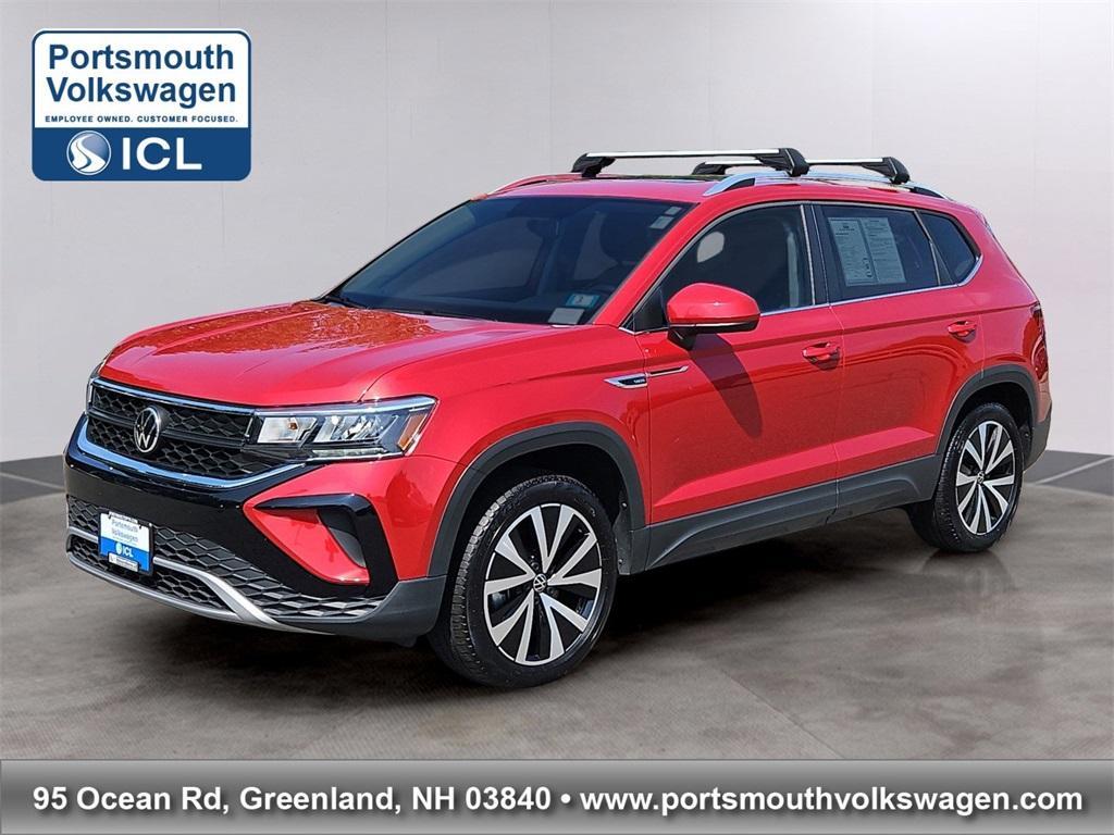 used 2022 Volkswagen Taos car, priced at $23,999
