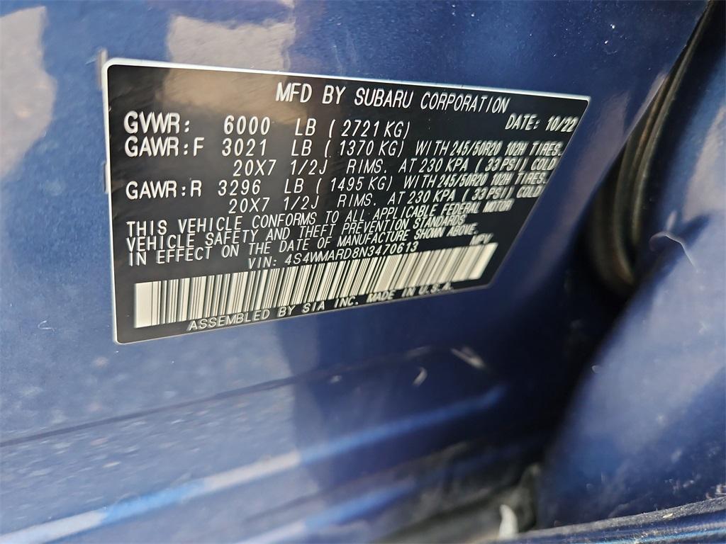 used 2022 Subaru Ascent car, priced at $30,299