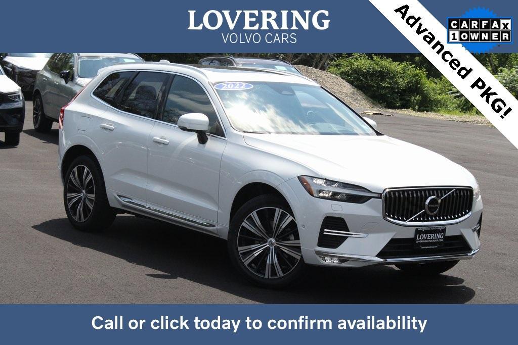 used 2022 Volvo XC60 car, priced at $42,887