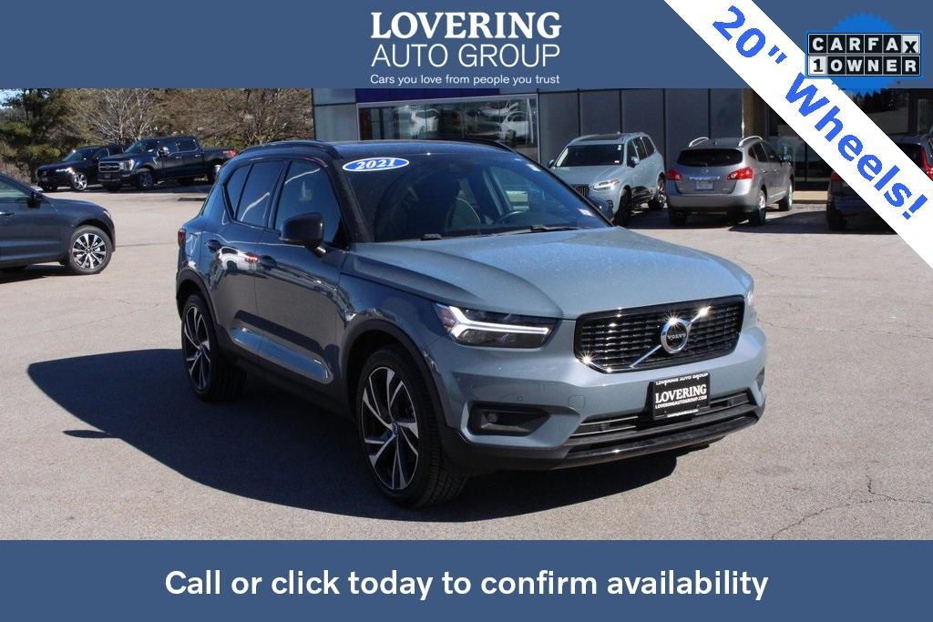 used 2021 Volvo XC40 car, priced at $30,899