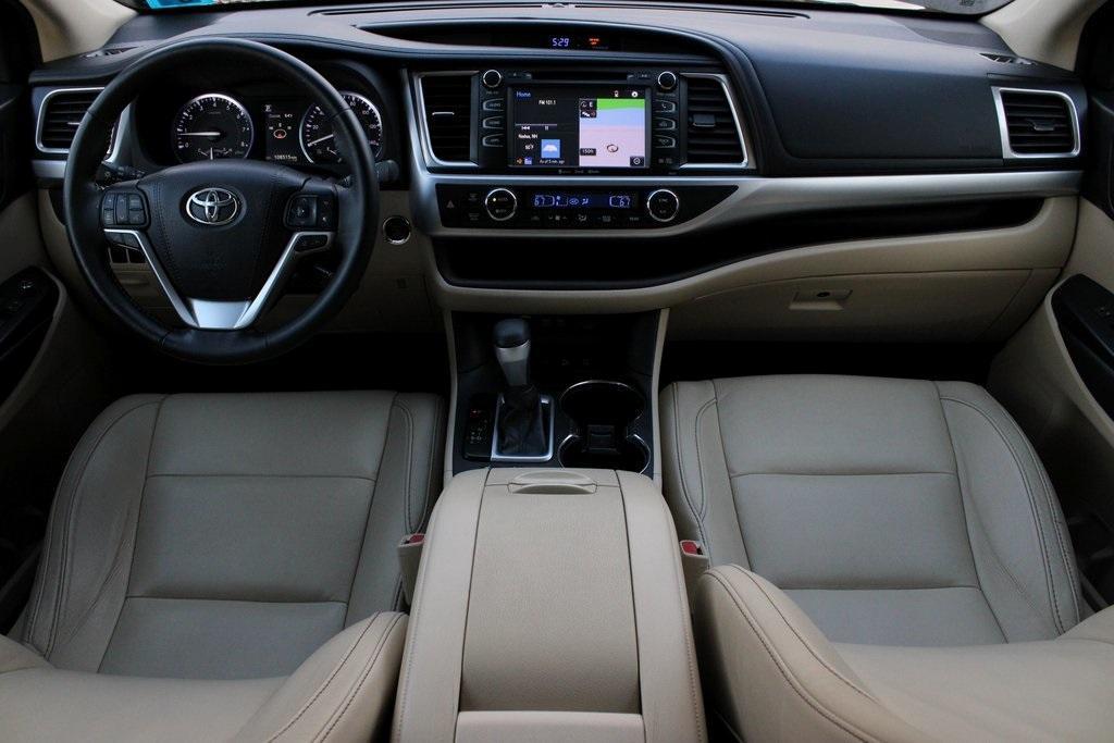 used 2017 Toyota Highlander car, priced at $19,477