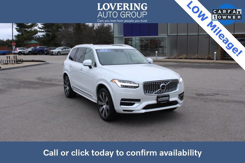 used 2021 Volvo XC90 Recharge Plug-In Hybrid car, priced at $47,197