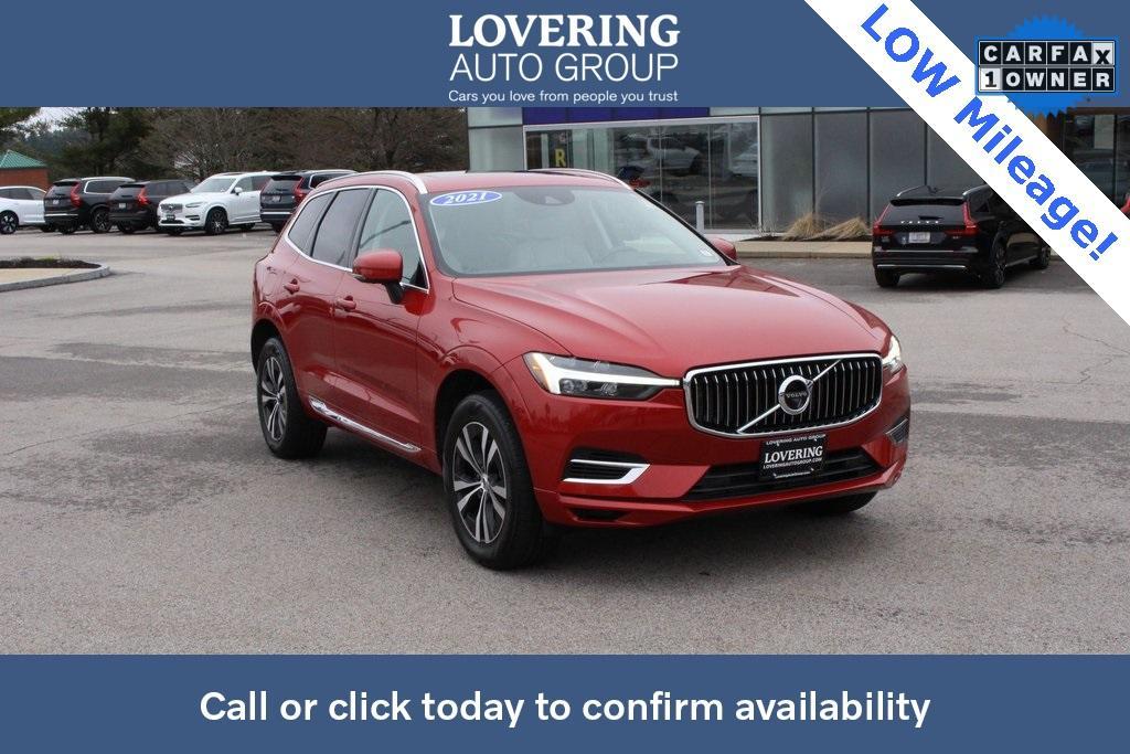used 2021 Volvo XC60 Recharge Plug-In Hybrid car, priced at $39,494