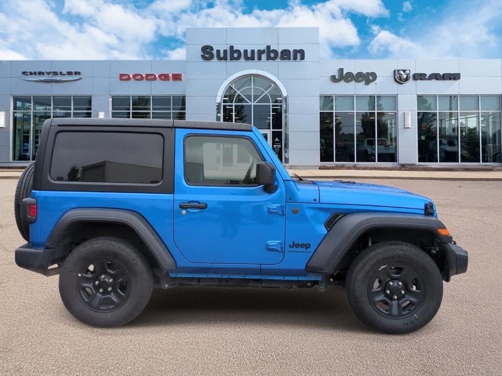 used 2024 Jeep Wrangler car, priced at $29,488