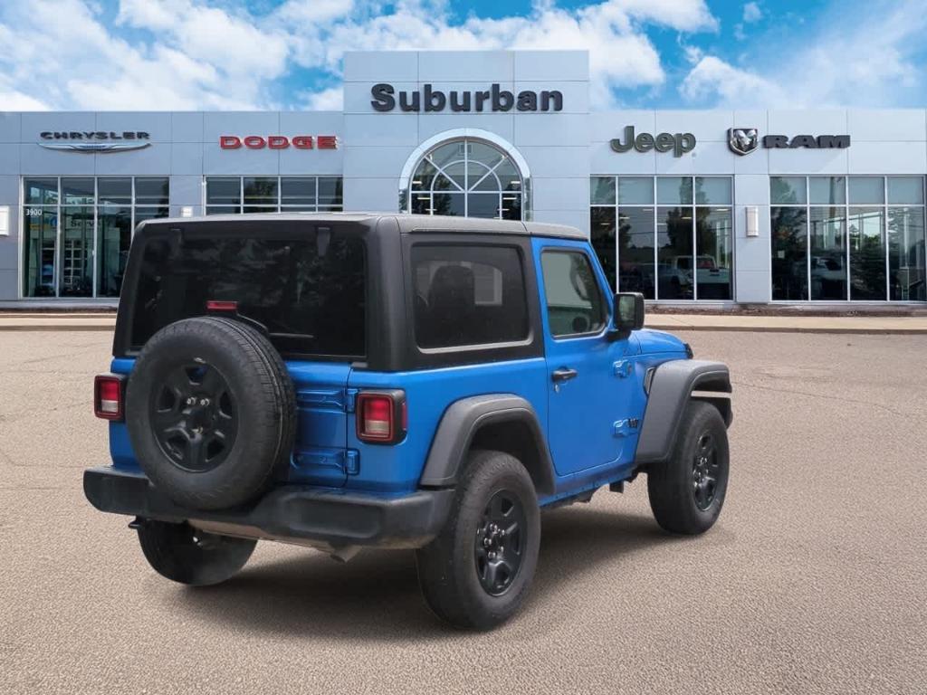 used 2024 Jeep Wrangler car, priced at $29,488