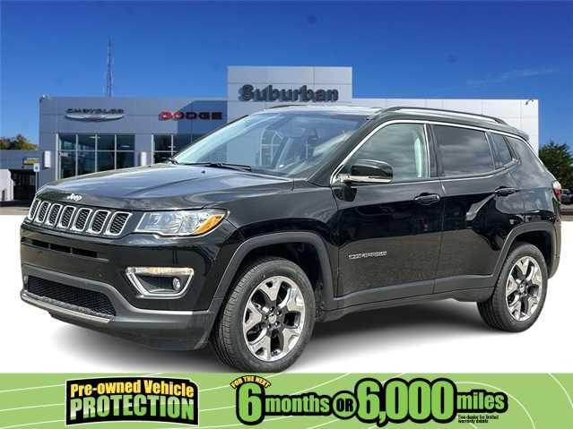 used 2020 Jeep Compass car, priced at $18,474