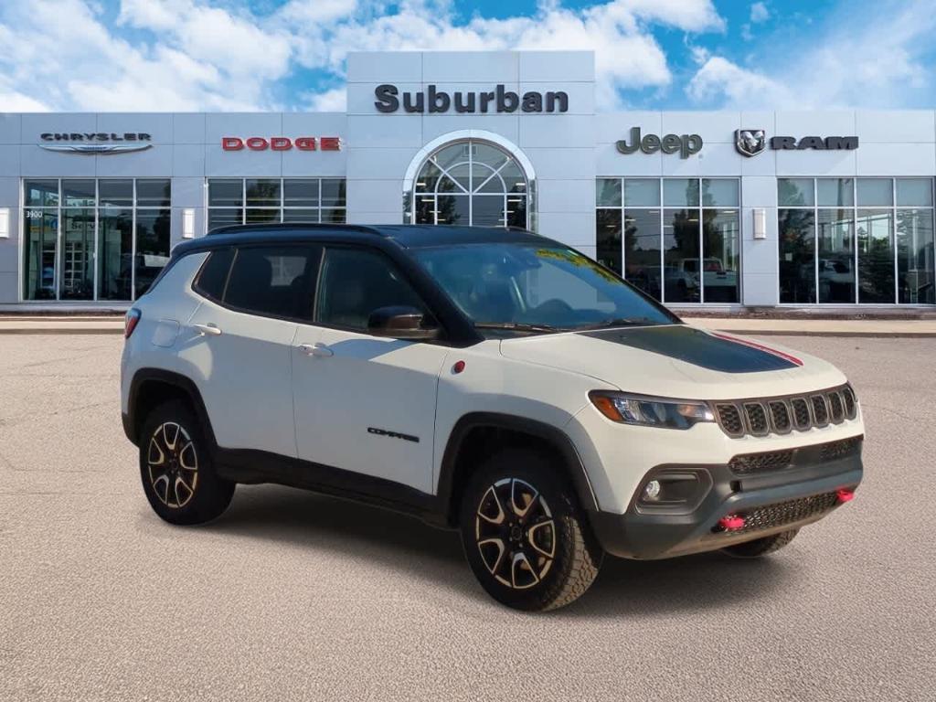 used 2025 Jeep Compass car, priced at $24,990