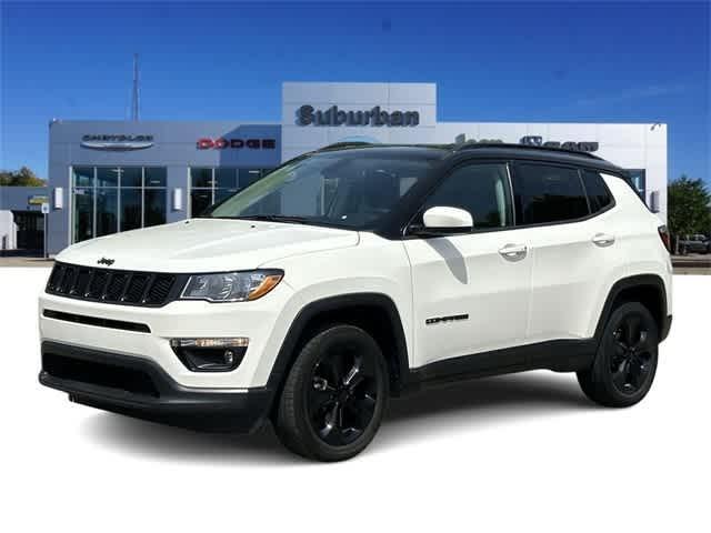 used 2021 Jeep Compass car, priced at $20,996