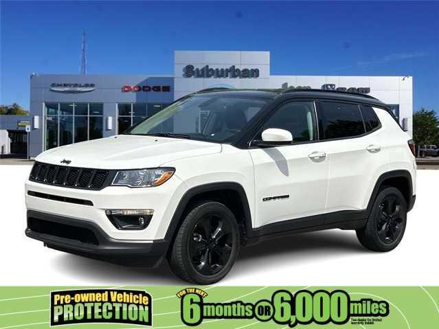 used 2021 Jeep Compass car, priced at $21,636