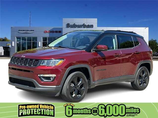 used 2021 Jeep Compass car, priced at $19,447