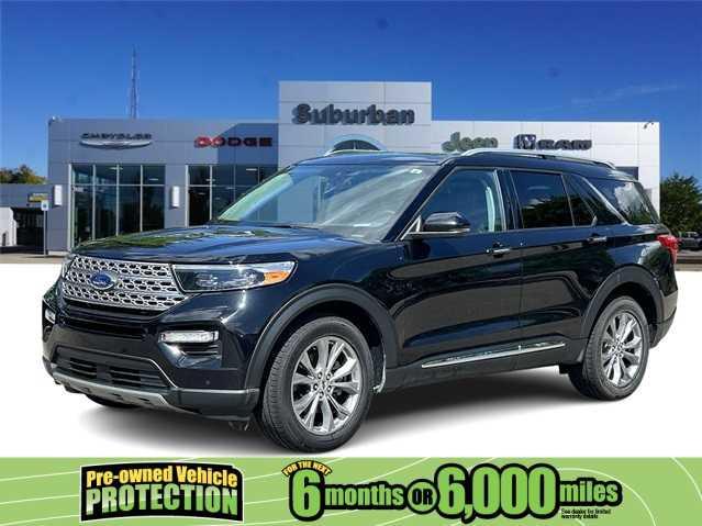 used 2021 Ford Explorer car, priced at $24,444