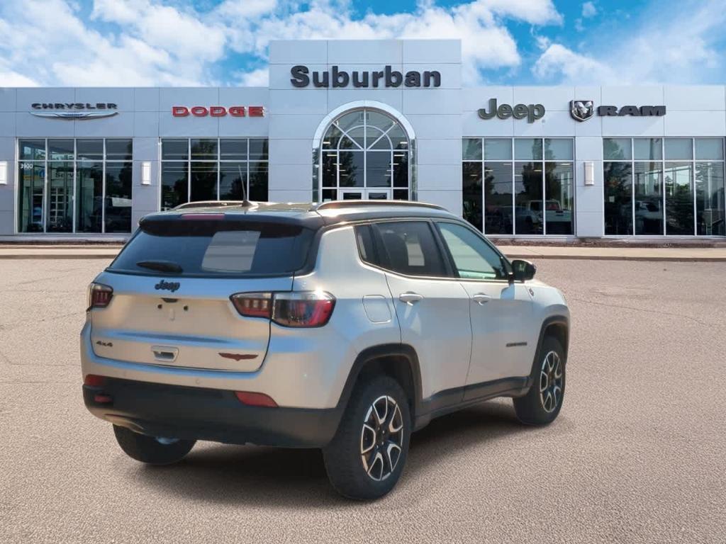 used 2024 Jeep Compass car, priced at $25,459