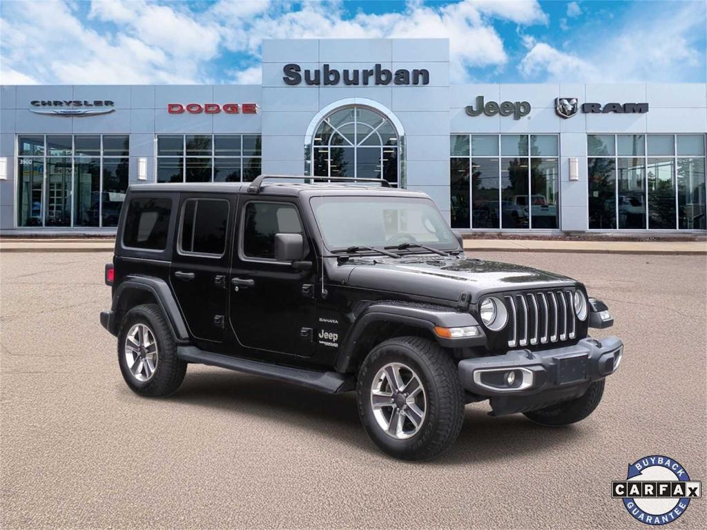 used 2021 Jeep Wrangler Unlimited car, priced at $21,981