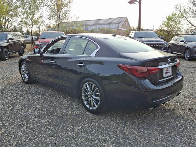 used 2018 INFINITI Q50 car, priced at $18,194