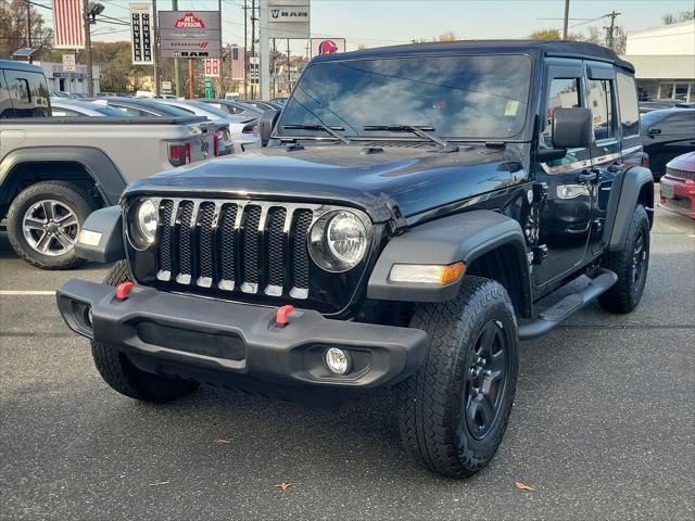 used 2020 Jeep Wrangler Unlimited car, priced at $32,489