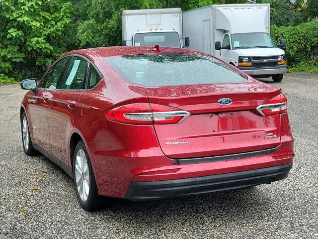 used 2019 Ford Fusion Hybrid car, priced at $17,131