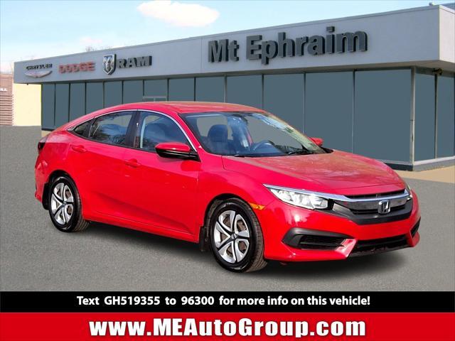 used 2016 Honda Civic car, priced at $12,194