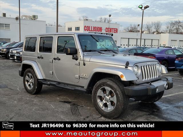 used 2017 Jeep Wrangler Unlimited car, priced at $23,890