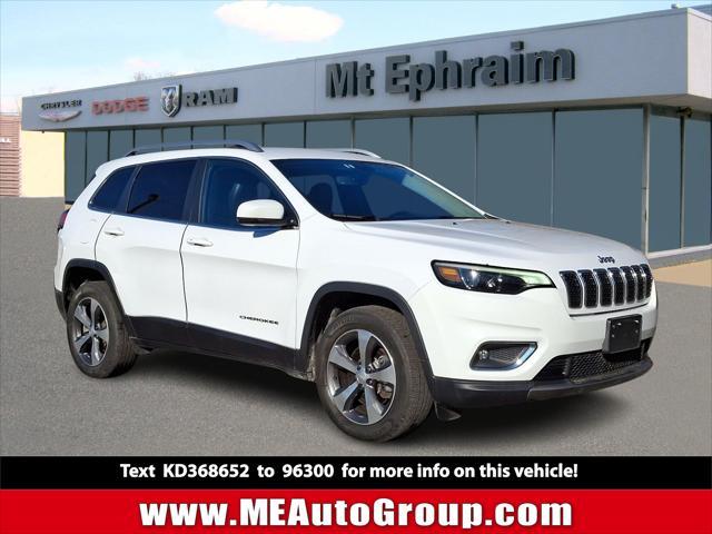 used 2019 Jeep Cherokee car, priced at $18,594