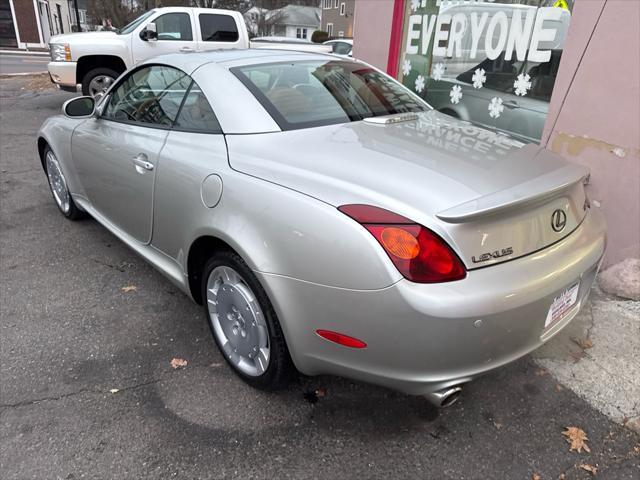 used 2002 Lexus SC 430 car, priced at $14,000