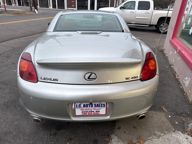 used 2002 Lexus SC 430 car, priced at $14,000