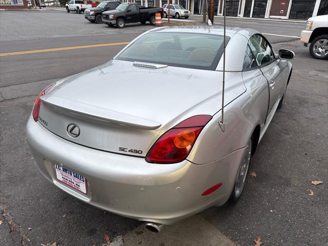 used 2002 Lexus SC 430 car, priced at $14,000