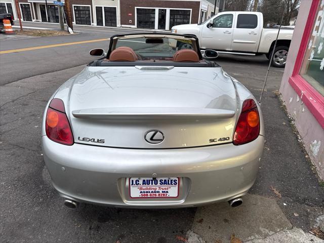 used 2002 Lexus SC 430 car, priced at $14,000