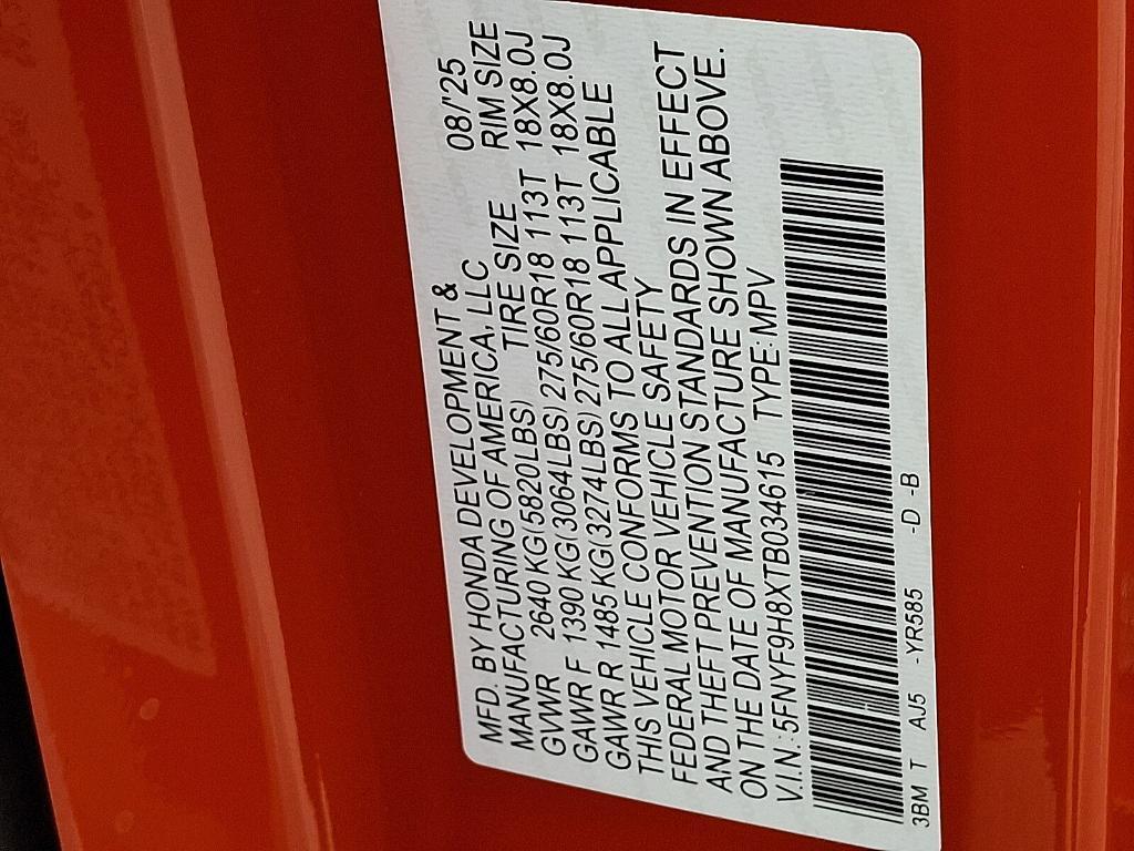 new 2026 Honda Passport car, priced at $52,612