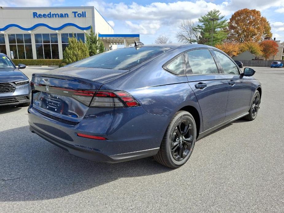 new 2025 Honda Accord car, priced at $31,275