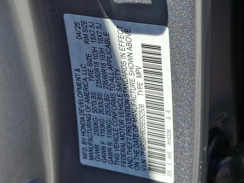 new 2025 Honda CR-V Hybrid car, priced at $39,566
