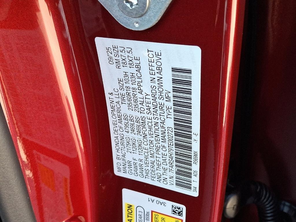 new 2026 Honda CR-V car, priced at $37,920