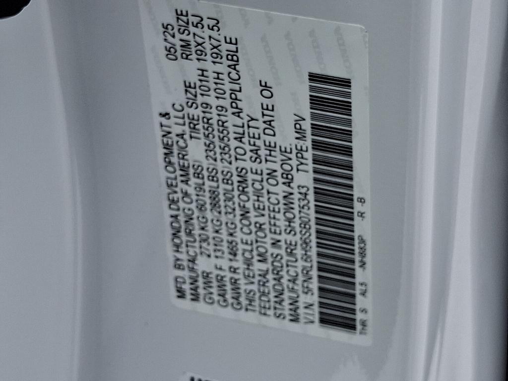 new 2025 Honda Odyssey car, priced at $49,917