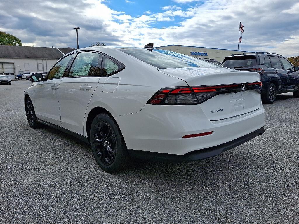 new 2025 Honda Accord car, priced at $31,807