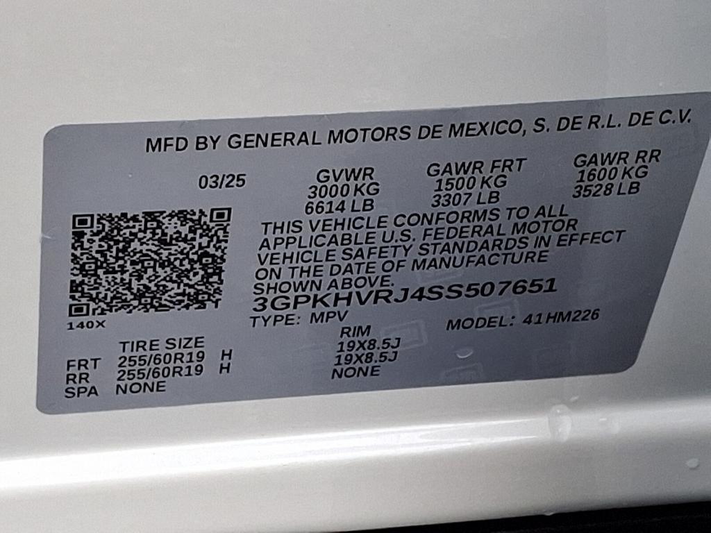 new 2025 Honda Prologue car, priced at $50,965