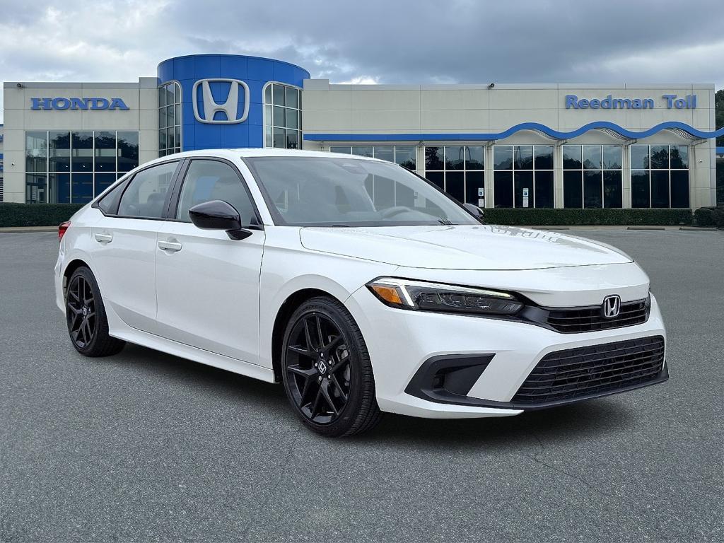 used 2022 Honda Civic car, priced at $25,495