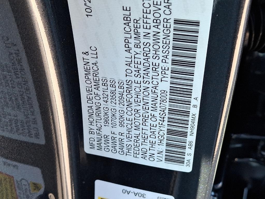 new 2025 Honda Accord car, priced at $31,376