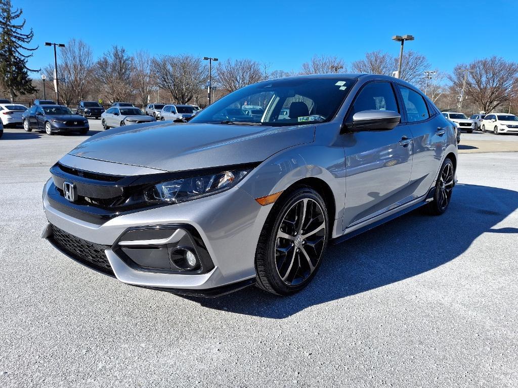 used 2021 Honda Civic car, priced at $23,370